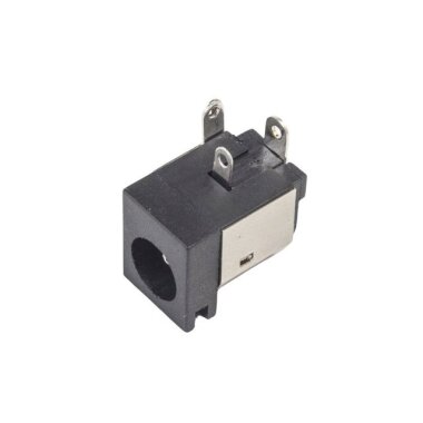 6.3x2.1mm DC Jack Şasesi - Jak Girişi - 3