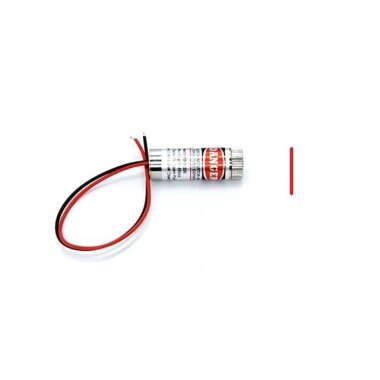 6mm 650nm 5mw Kırmızı Çizgi Kafalı Lazer (Dc 3-5V) - 1