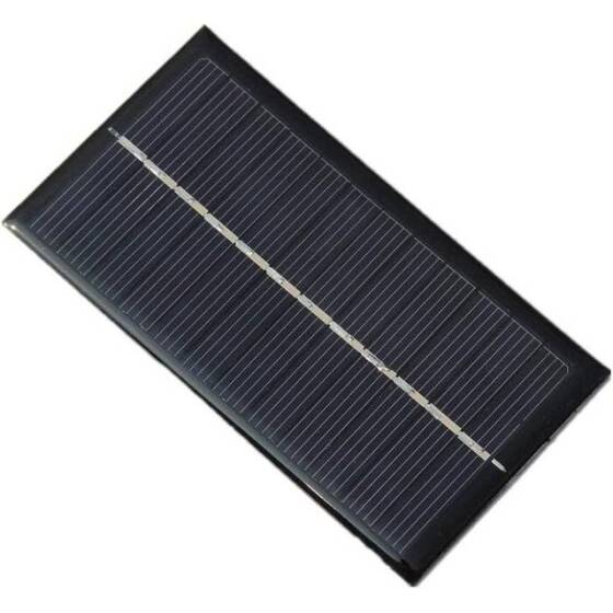 6V 1W Güneş Paneli - Solar Panel - Güneş Pili 110x60mm - 1