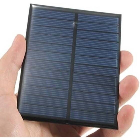 6V 200MA Güneş Paneli - Solar Panel - Güneş Pili 133x73mm - 1