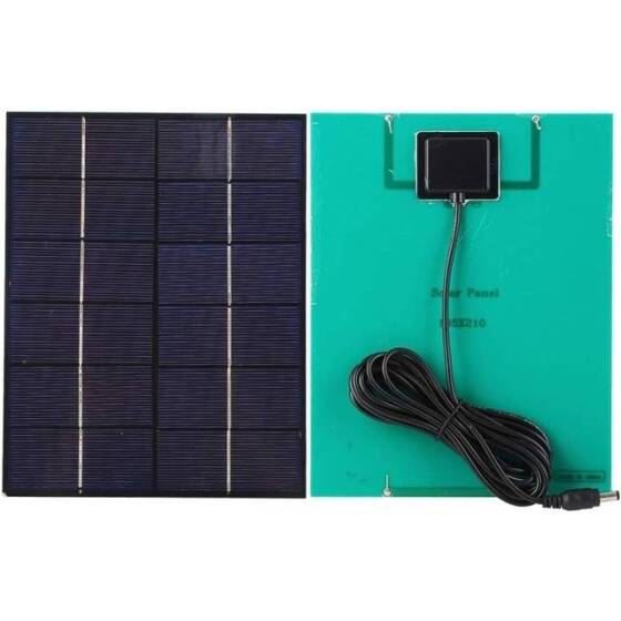 6V 550MA Güneş Paneli - Solar Panel - Güneş Pili 135x165mm - 3