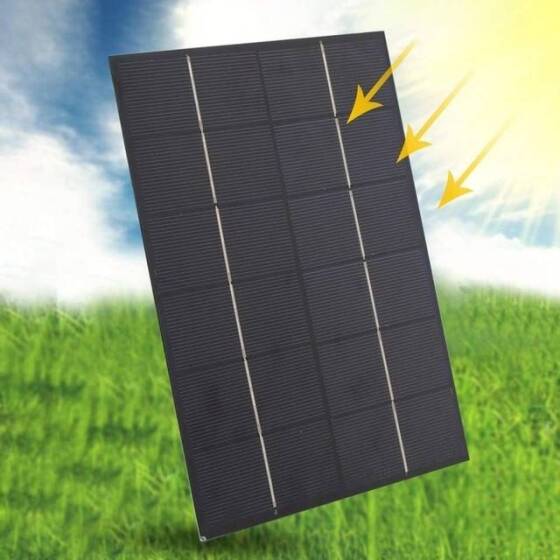 6V 550MA Güneş Paneli - Solar Panel - Güneş Pili 135x165mm - 5