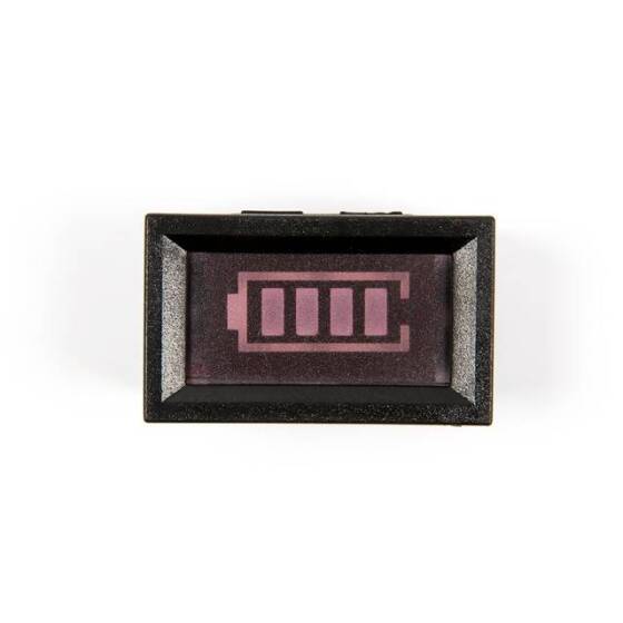 6V İki Kablolu Dijital Ekran Elektrik Miktarı Ölçer Pil Seviyesi Göstergesi - 2