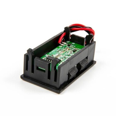 6V İki Kablolu Dijital Ekran Elektrik Miktarı Ölçer Pil Seviyesi Göstergesi - 3