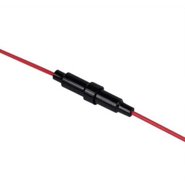 6x30 Kablolu Sigorta Yuvası - Siyah - Görsu Elektronik