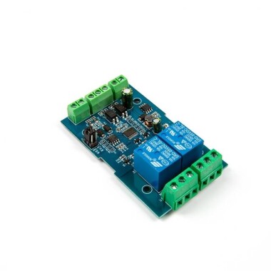 7-24V Modbus RTU 2 Kanal 5V Röle Modülü RS485/TTL Anti-Ters Bağlantı - 5