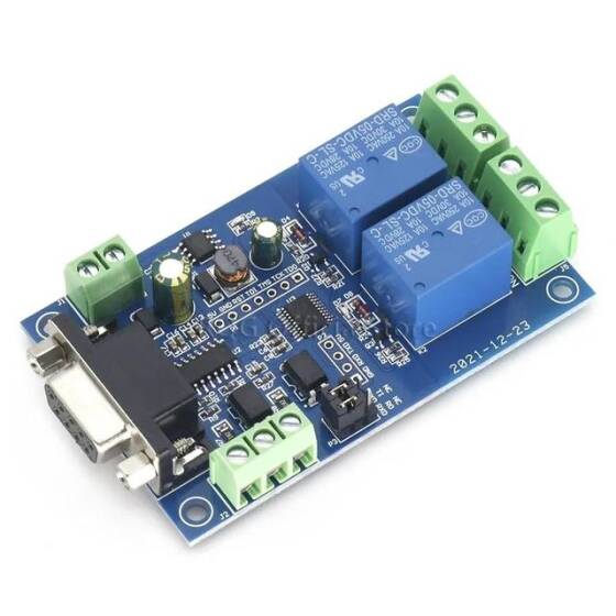 7-24V Modbus RTU 2 Kanal RS232 Seri Röle Modülü - 2