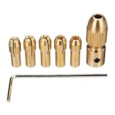 7 adet 2.35mm Mini Matkap Aynaları Döner Elektrikli El Aletleri Için Çap:0.5mm/1.0mm/1.5mm/2.5mm/3.0mm - 1