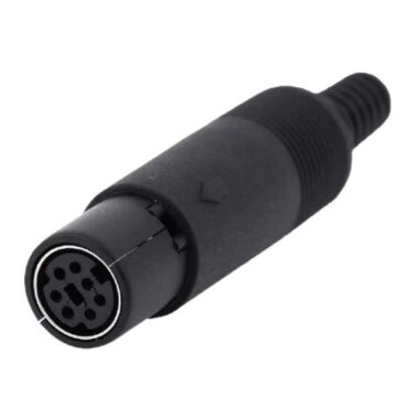 7 Pin Dişi Mini DIN Konnektör - Görsu Elektronik