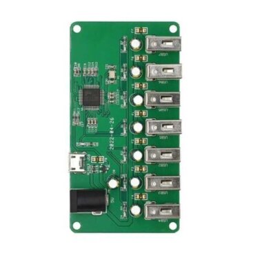 7 Port 2.0 USB Çoklayıcı - 7x5V Voltaj Dağıtım Kartı - 3