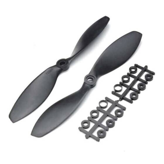 7038 Drone Pervanesi Seti CW/CCW - Siyah - 1