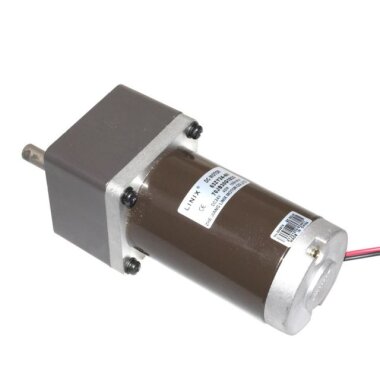 70mm 24V 100RPM DC Motor 63ZY24-40 - Linix