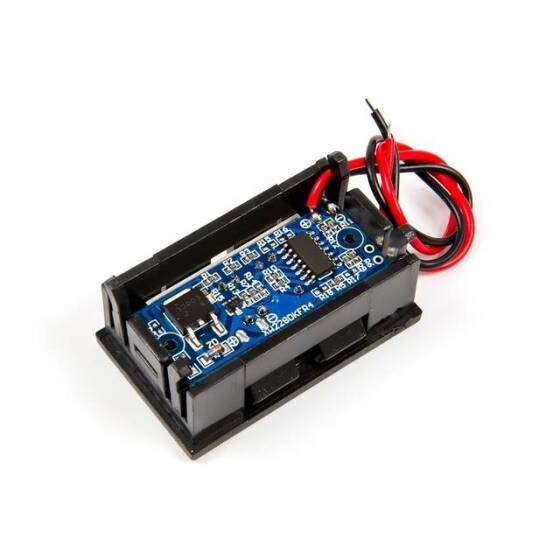 72V İki Kablolu Dijital Ekran Elektrik Miktarı Ölçer Pil Seviyesi Göstergesi - 2