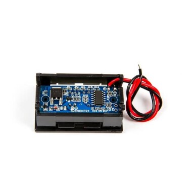 72V İki Kablolu Dijital Ekran Elektrik Miktarı Ölçer Pil Seviyesi Göstergesi - 5