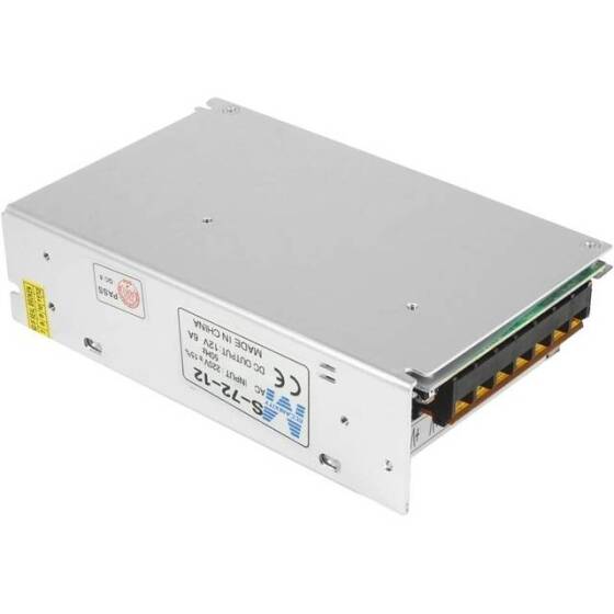 72W 6A 12V Led İçin Özel Sürücülü Güç Kaynağı - 4
