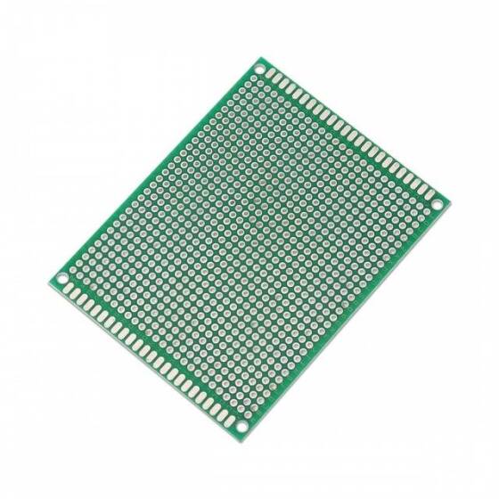 7x9cm Çift Yüzlü Delikli Pertinaks - Prototip PCB - 1