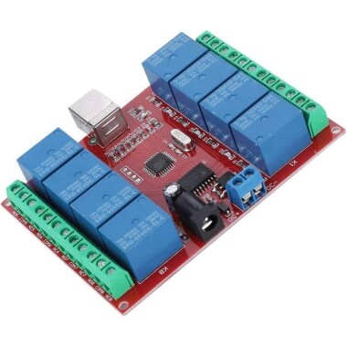 8 Kanal 12V USB Röle Modülü - 2