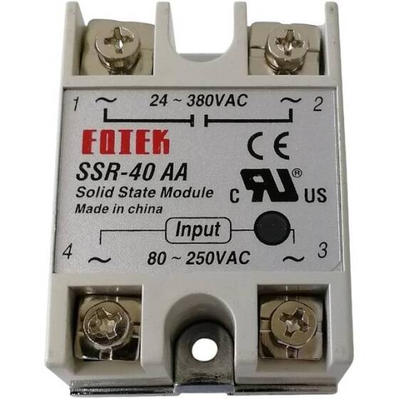 80-250V SSR-40AA Solid State Röle - 2