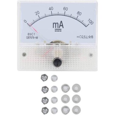 85C1-A DC Pointer Ampermetre DC 0-10A - 1