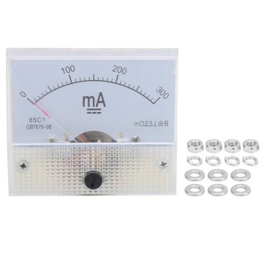 85C1-A DC Pointer Ampermetre DC 0-300MA - 1