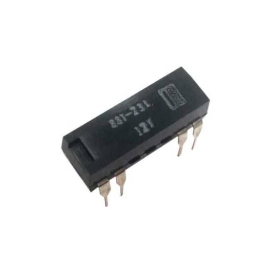 881-231-12V Reed Röle Çift Kontak N/O 12VDC 0.5A - 1