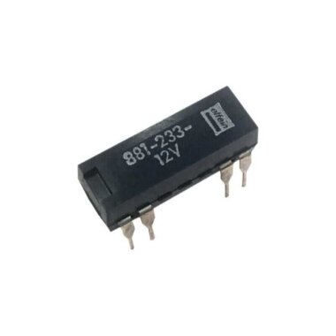 881-233-12V Reed Röle Çift Kontak N/O 12VDC 0.5A - elfein