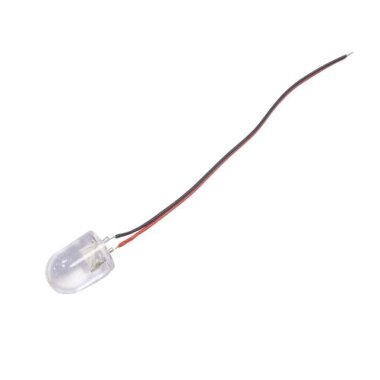 8mm Beyaz Led - Kablolu - Görsu Elektronik