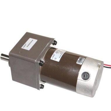 90mm 24V 120RPM 120W 1:25 DC Motor 85ZY24-120-02 - Linix