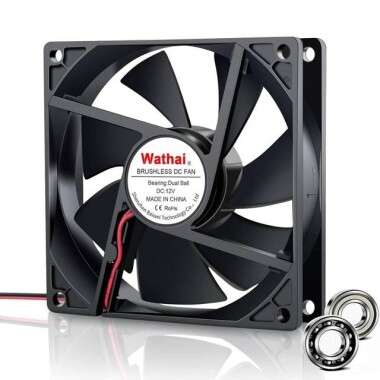 9225 12V DC 0-25A Yağ İçeren Fan - 1