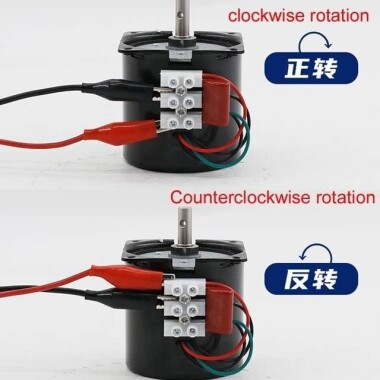 AC 110V 14W 30RPM 60KTYZ Senkron Motor Kalıcı Mıknatıslı - 4