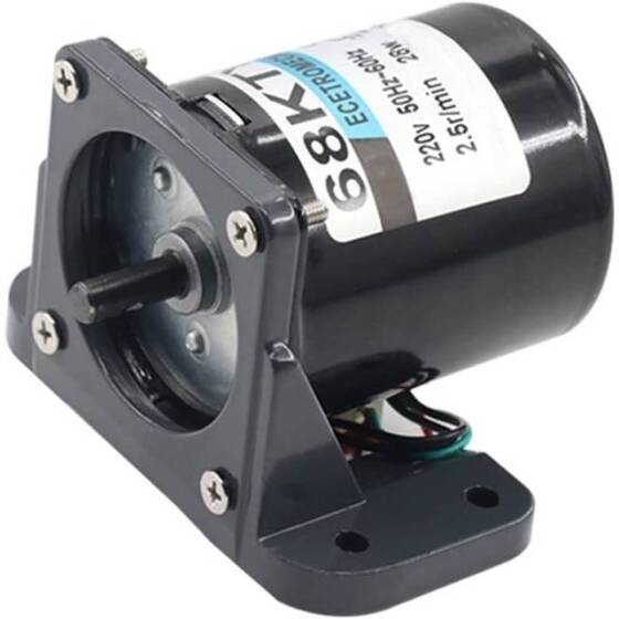 AC 110V 28W 1RPM 68KTYZ Senkron Motor Kalıcı Mıknatıslı - 5