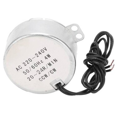 AC 110V 4W 30RPM 49KTYZ Senkron Motor Kalıcı Mıknatıslı - 5