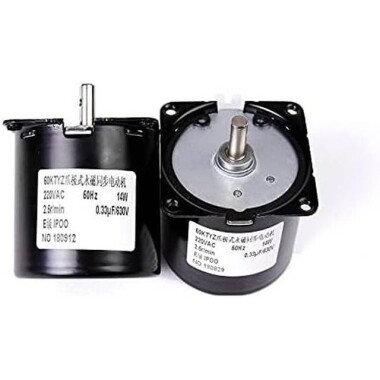 AC 220V 14W 40RPM 60KTYZ Senkron Motor Kalıcı Mıknatıslı - 5