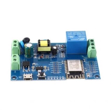 AC90-250V ESP8266 Kablosuz WIFI Röle Modülü 1 Kanal ESP-12F Wifi Geliştirme Kurulu AC/DC 5V/7-28V/5-80V Güç Kaynağı - 3