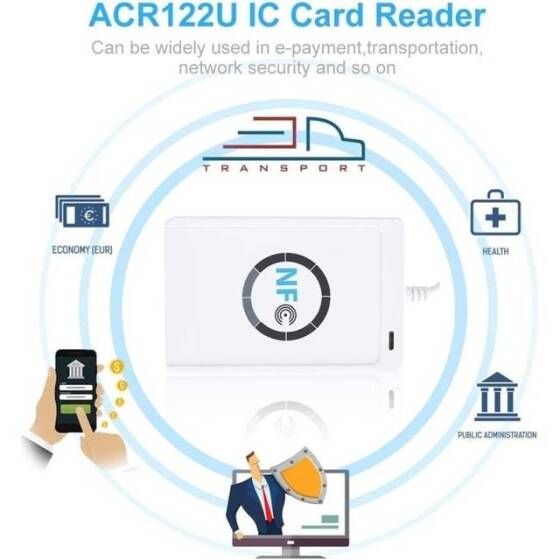 ACR122U-A9 13-56MHz USB NFC Okuyucu - 2