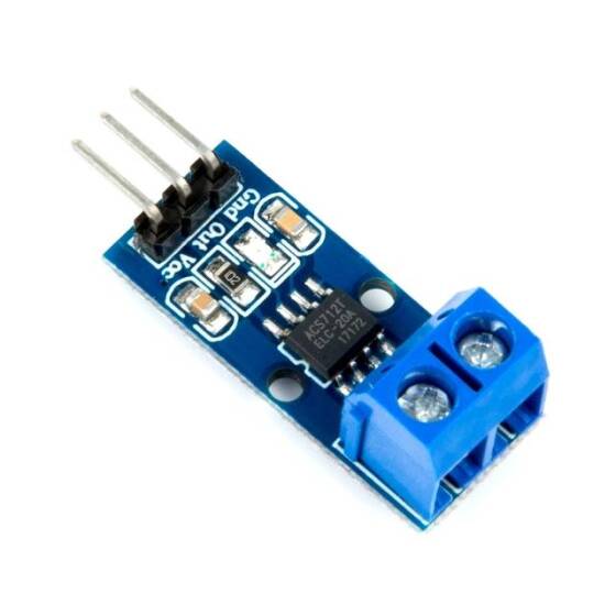 ACS712 20A Kademe Akım Sensör Modülü - 5
