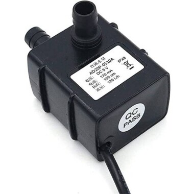 AD20P-0510A Ultra Sessiz DC5V 1M 240L/H Fırçasız Dalgıç Su Pompası 1.5mt Kablolu - 1