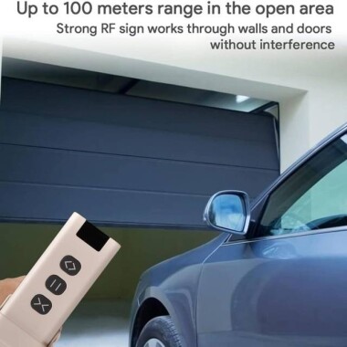 Alexa İçin Tuya Wifi Perde Anahtar Modülü (90-250V) RF 433Mhz Orjinal Paketleme (İki tip baskı rastgele dağıtılır) Boyut: 59x53x28cm - 4