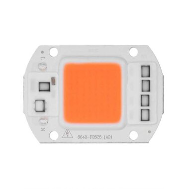 Amber Kehribar 220V Projektör Cob Led 50W Driver Çipli - 1