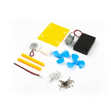 Analog Mikro Rüzgar Türbini Sistemi DC Motor Pilsiz - 4