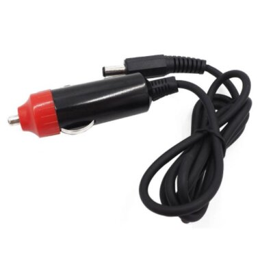 Araç Çakmak Soketi 5.5x2.1mm DC Jack Çıkışlı - 1m Kablolu - 1