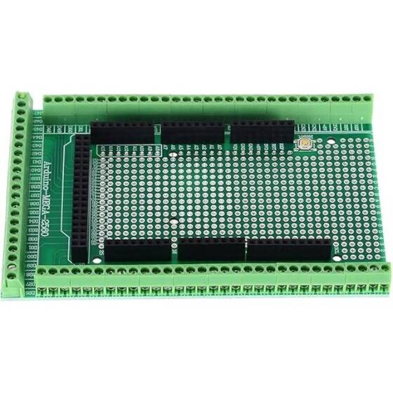Arduino Mega 2560 R3 Proto Shield - Lehimli - 4