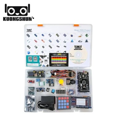 Arduino Mega 2560 Süper Başlangıç Seti-Pilsiz EU fişli - 6