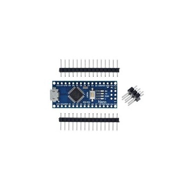 Arduino Nano v3.0 CH340 Geliştirme Kartı - Atmega328P ( Lehimsiz ) - 5