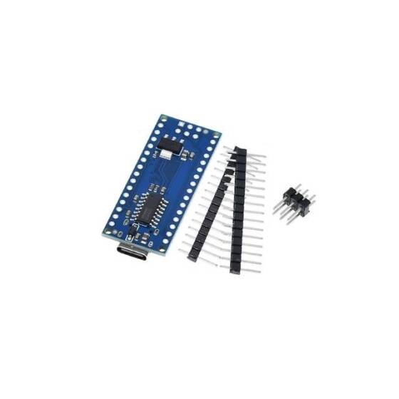 Arduino Nano v3.0 CH340 Geliştirme Kartı - Atmega328P ( Lehimsiz ) - 4