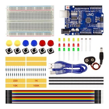 Arduino Uno Başlangıç Kiti 1-Plastik Poşetli - 1
