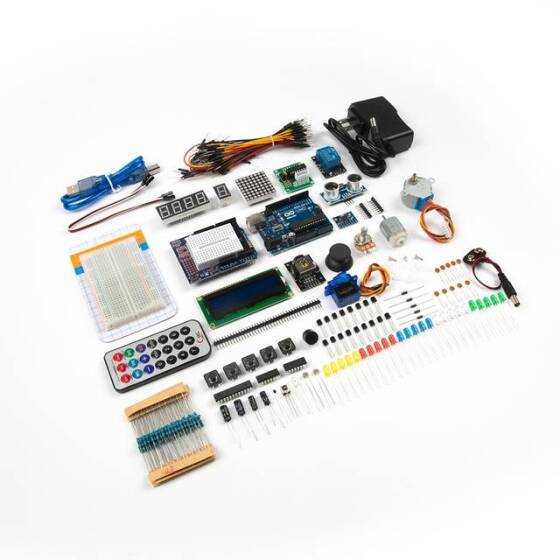 Arduino Uno R3 Ultimate Kit 1-Pilli US Fişli - 5