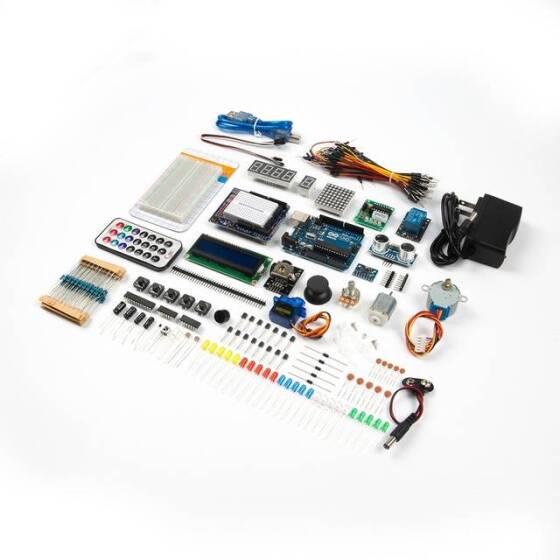 Arduino Uno R3 Ultimate Kit 1-Pilli US Fişli - 6