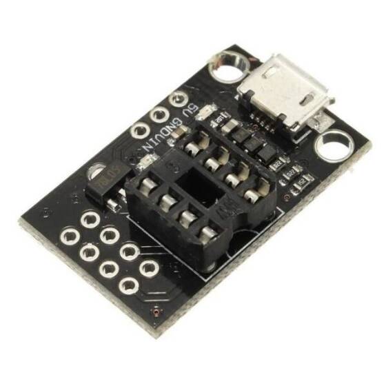 ATtiny13A/ATtiny25/ATtiny45/ATtiny85 Usb Geliştirme ve Programlama Kartı - 2