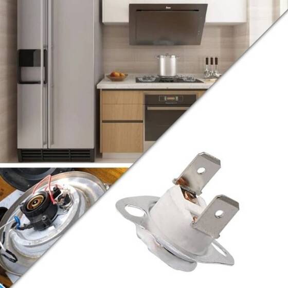 Bakalit KSD301 130 Derece NC Limit Termostat 250V 10A - 3
